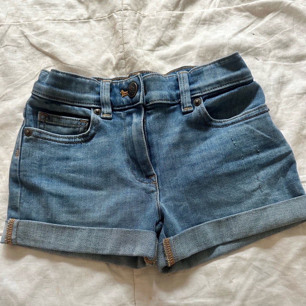 Girls size 6 crew cuts Jean shorts